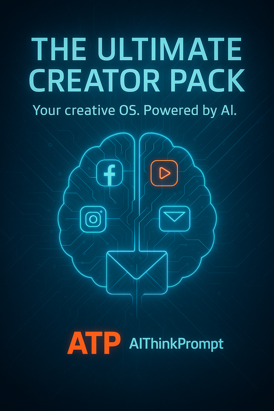 High-quality Ultimate Creator Pack design for professional digital creators and content editing projects.